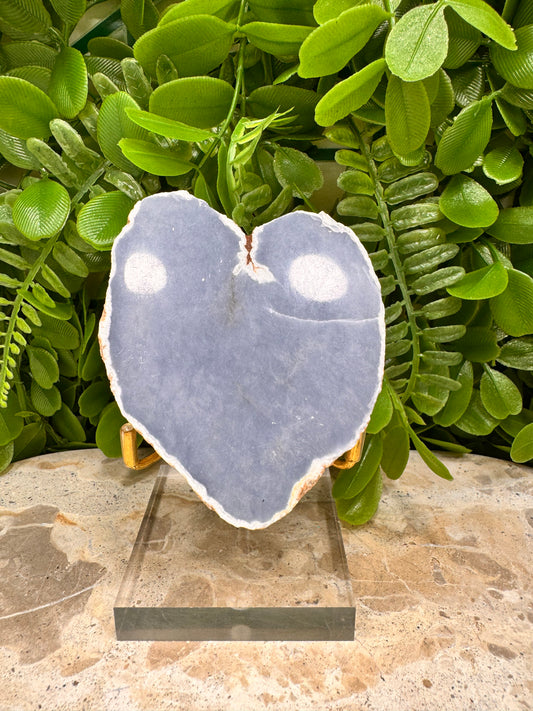 Angelite Raw Heart 280g