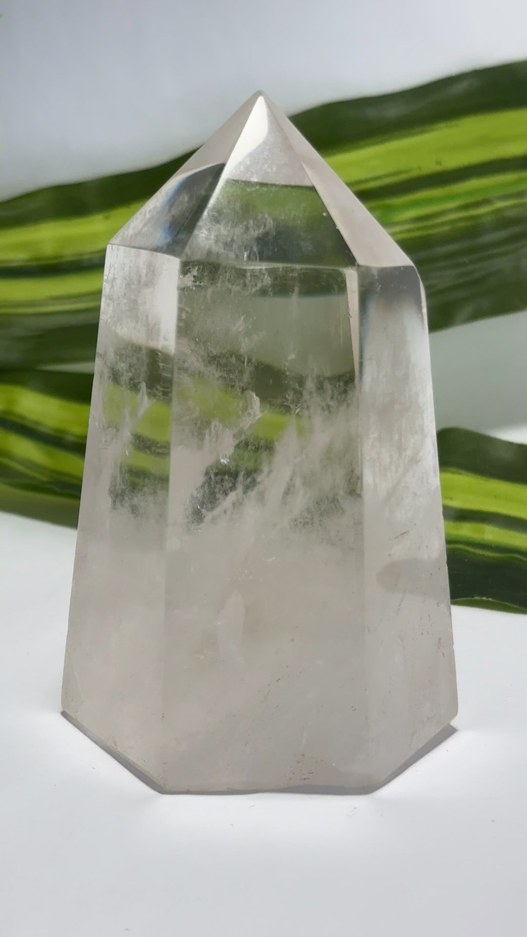 Clear Quartz Tower 412g