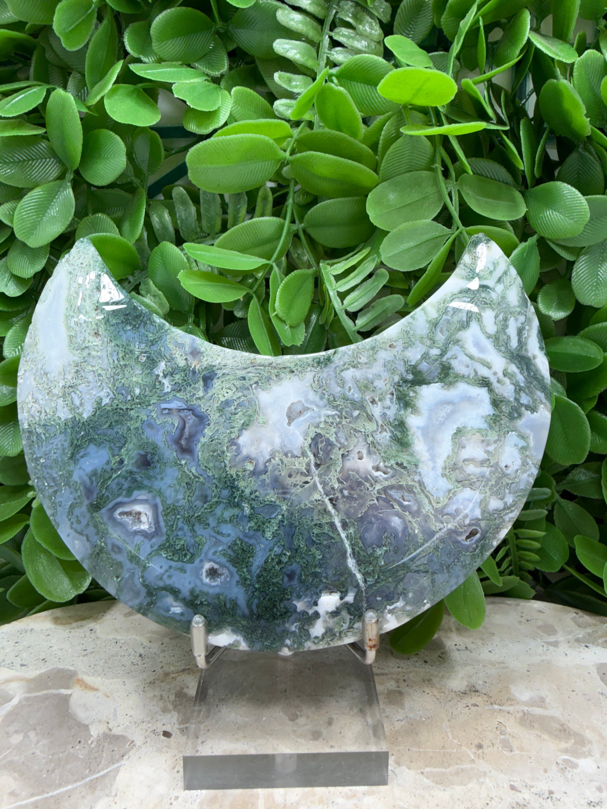 Moss Agate Moon | Growth • Abundance • Grounding
