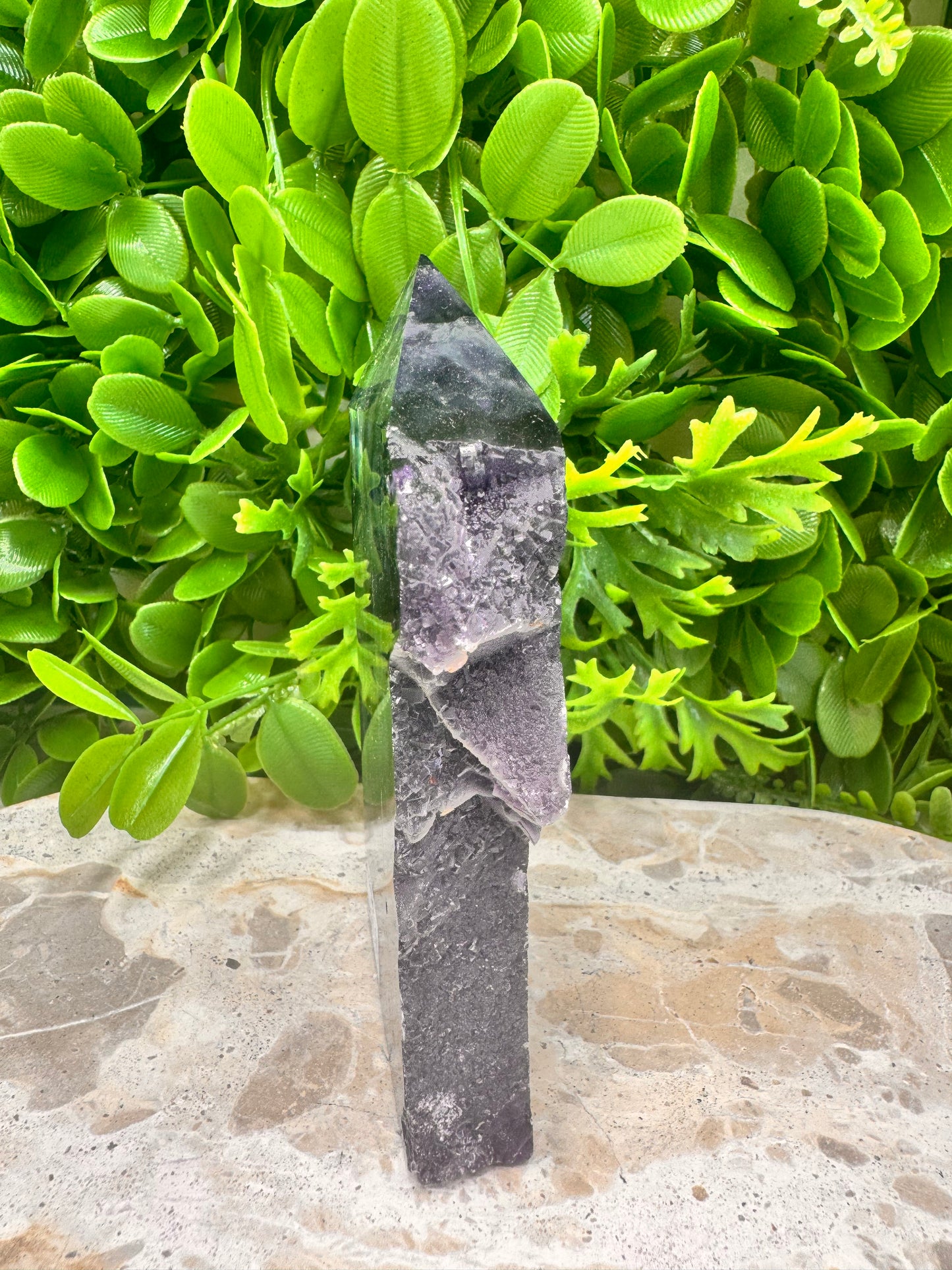 Fluorite Tower Freeform 366g
