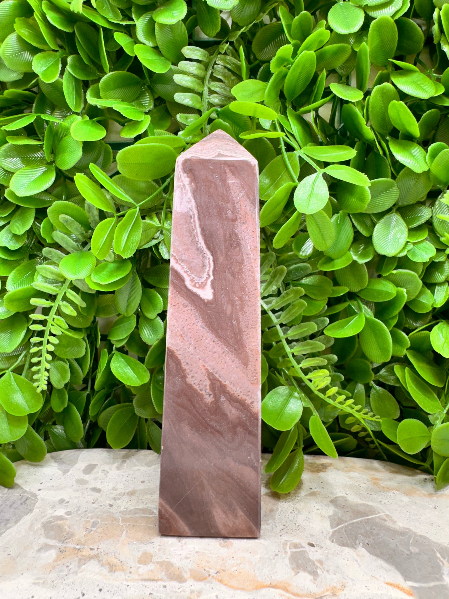 Chocolate Aragonite Tower 616g