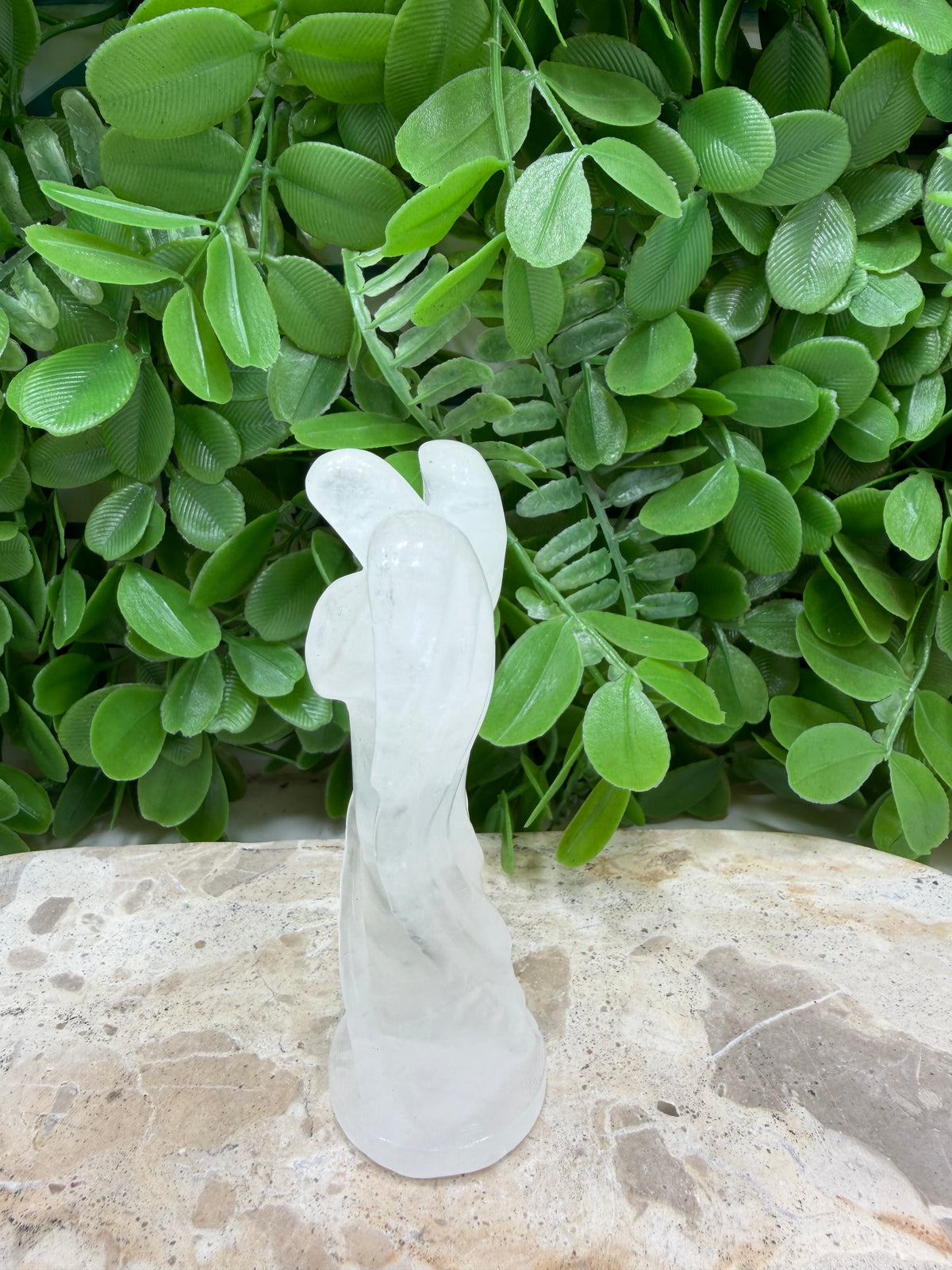 Clear Quartz Angel 118g | Clarity • Amplification • Healing
