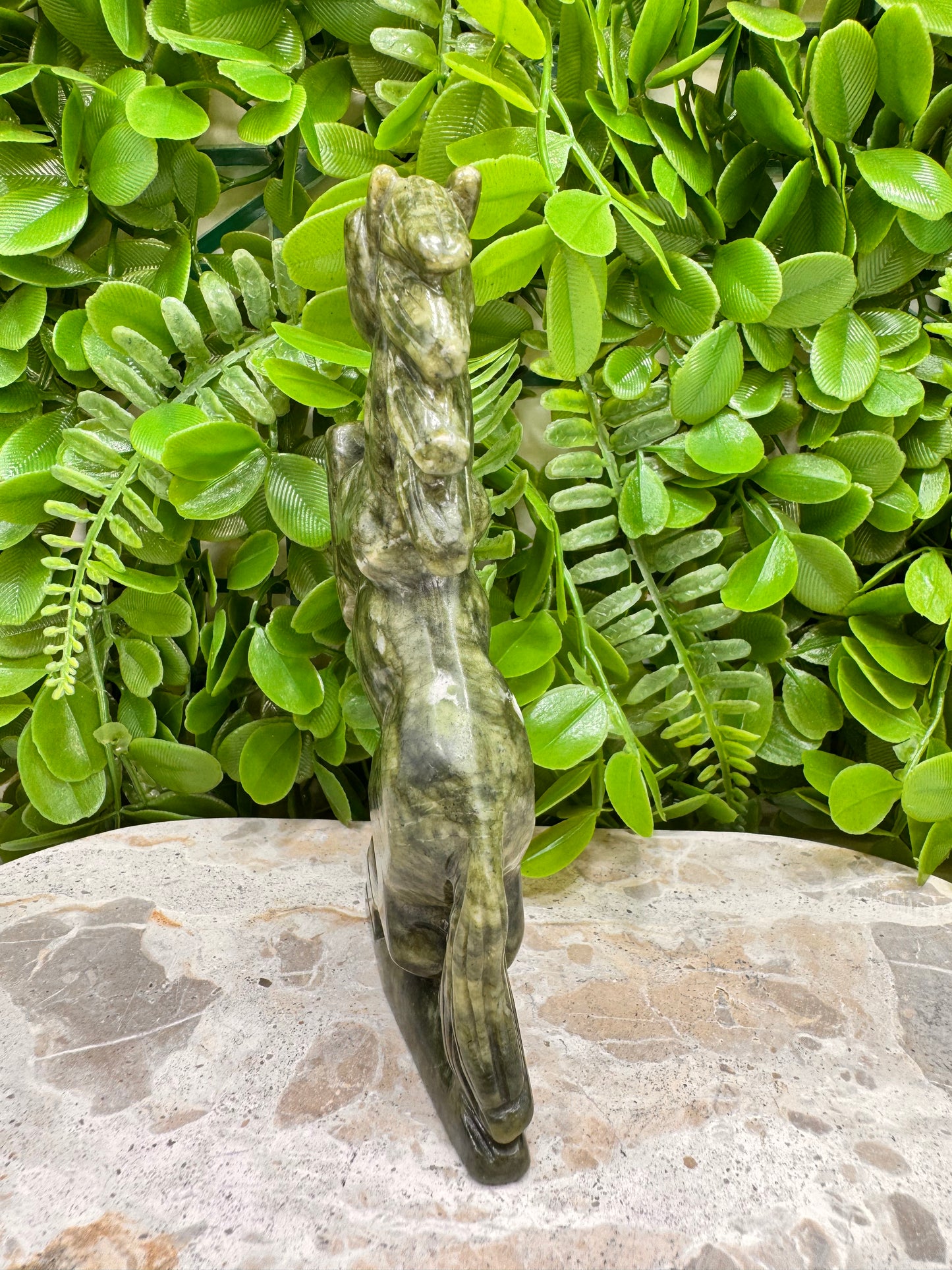 Serpentine Horse 374g
