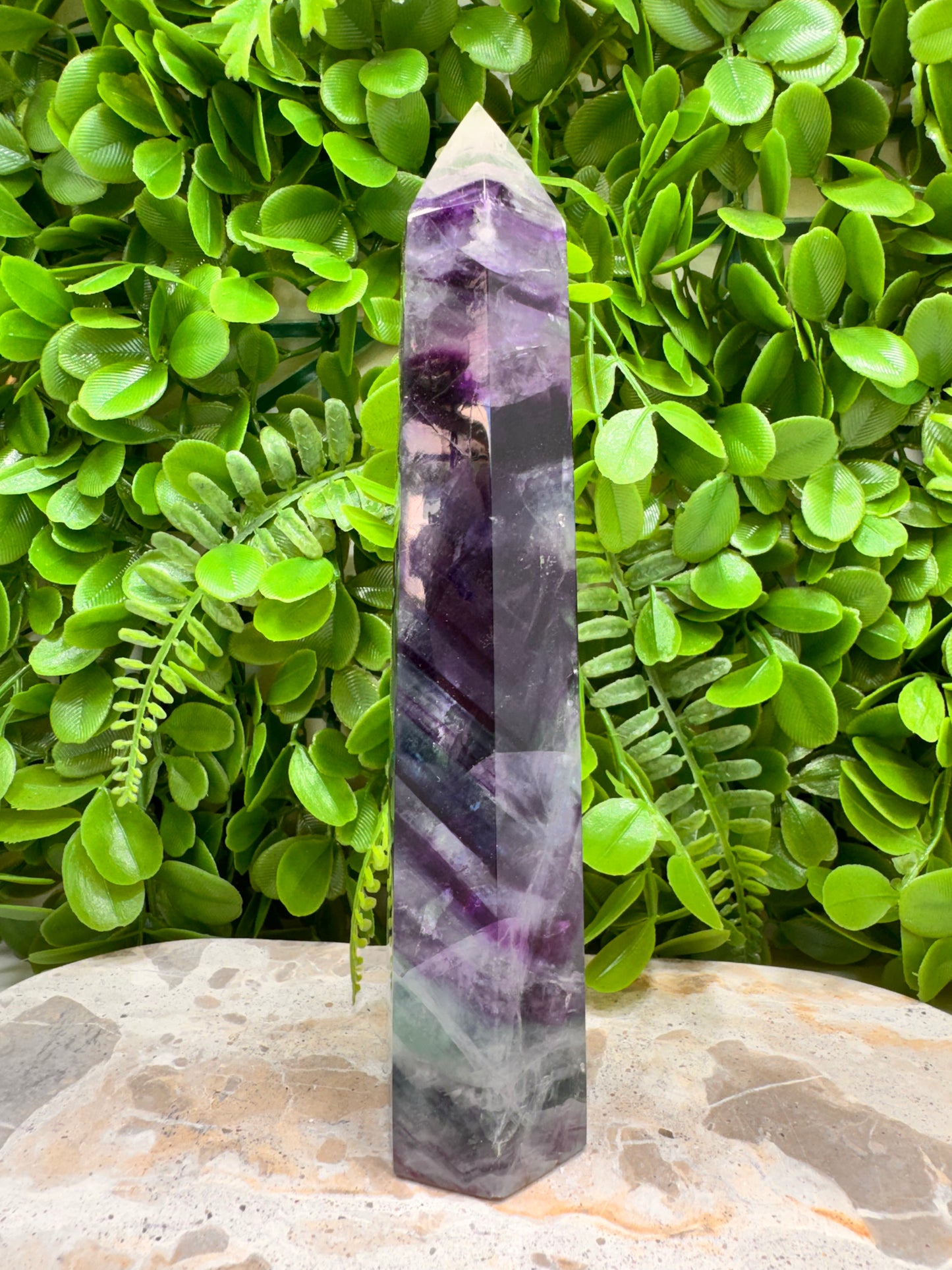 Fluorite Tower 726g