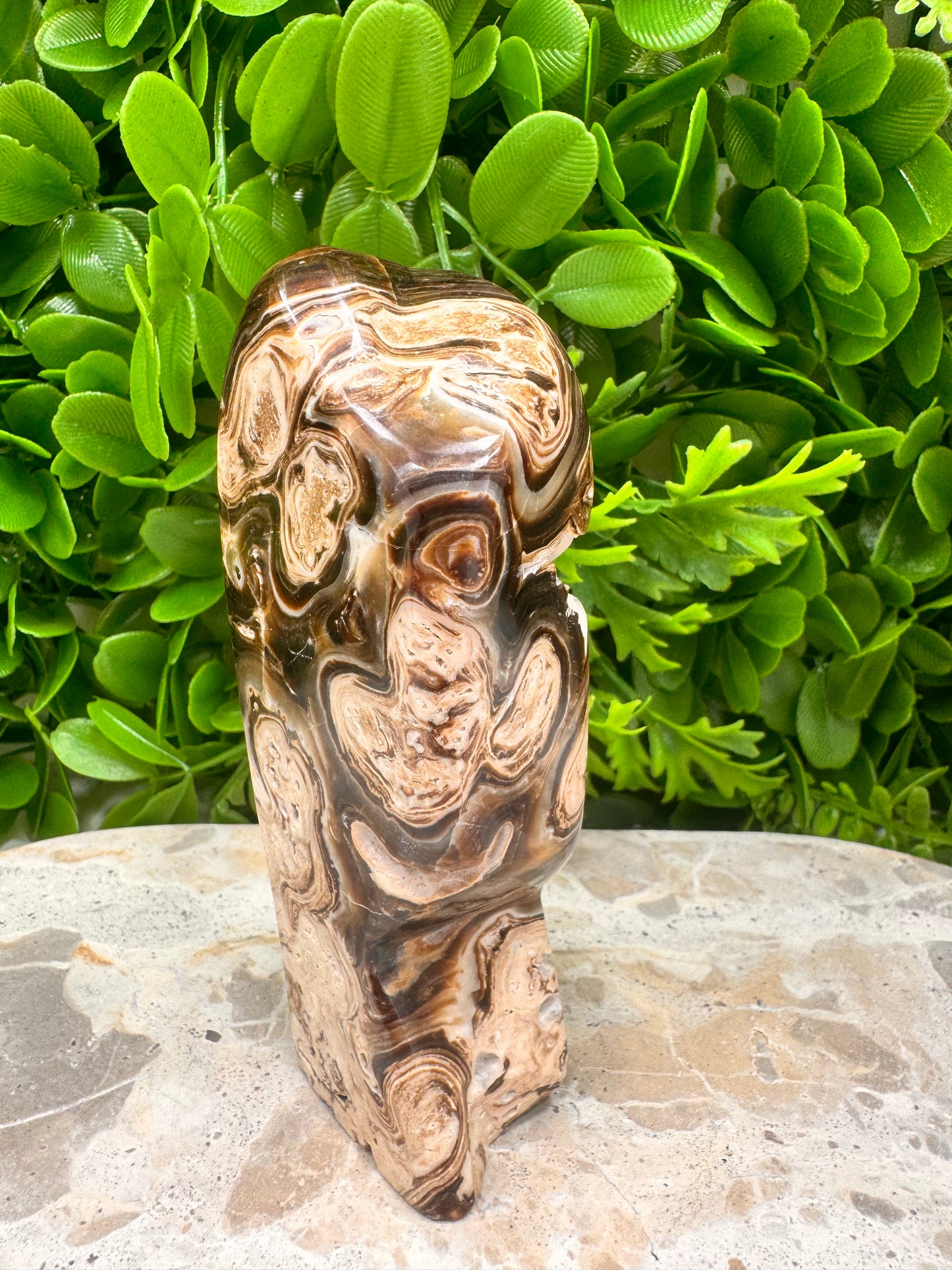 Chocolate Calcite Freeform 356g