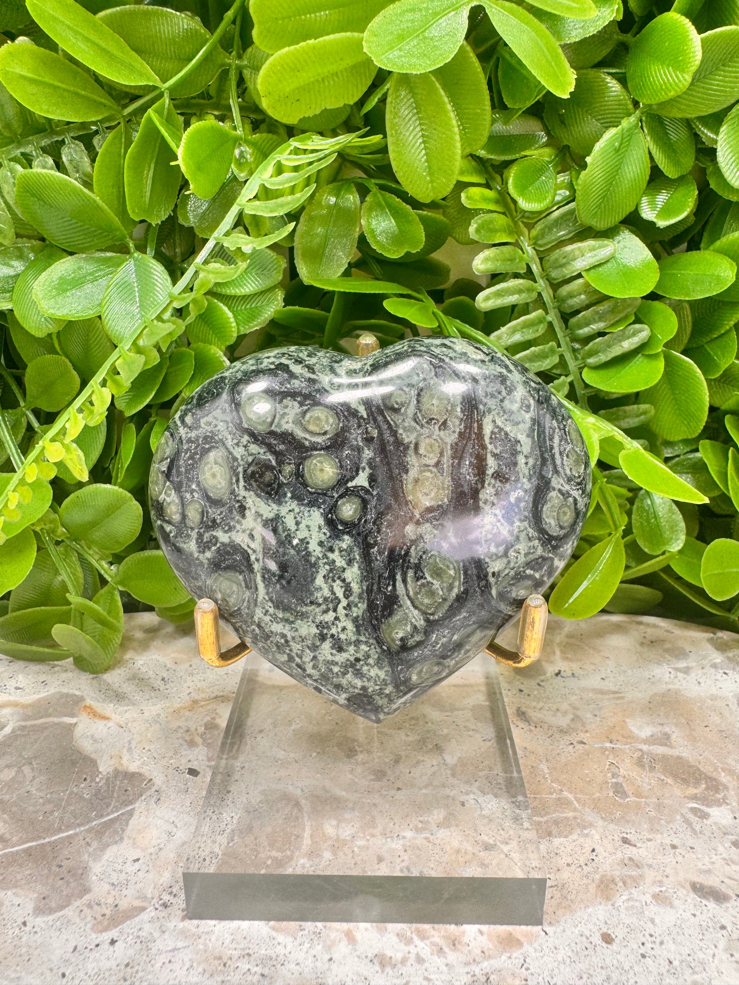 Kambaba Jasper Heart 210g