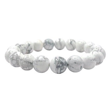 Howlite Bracelet 8mm