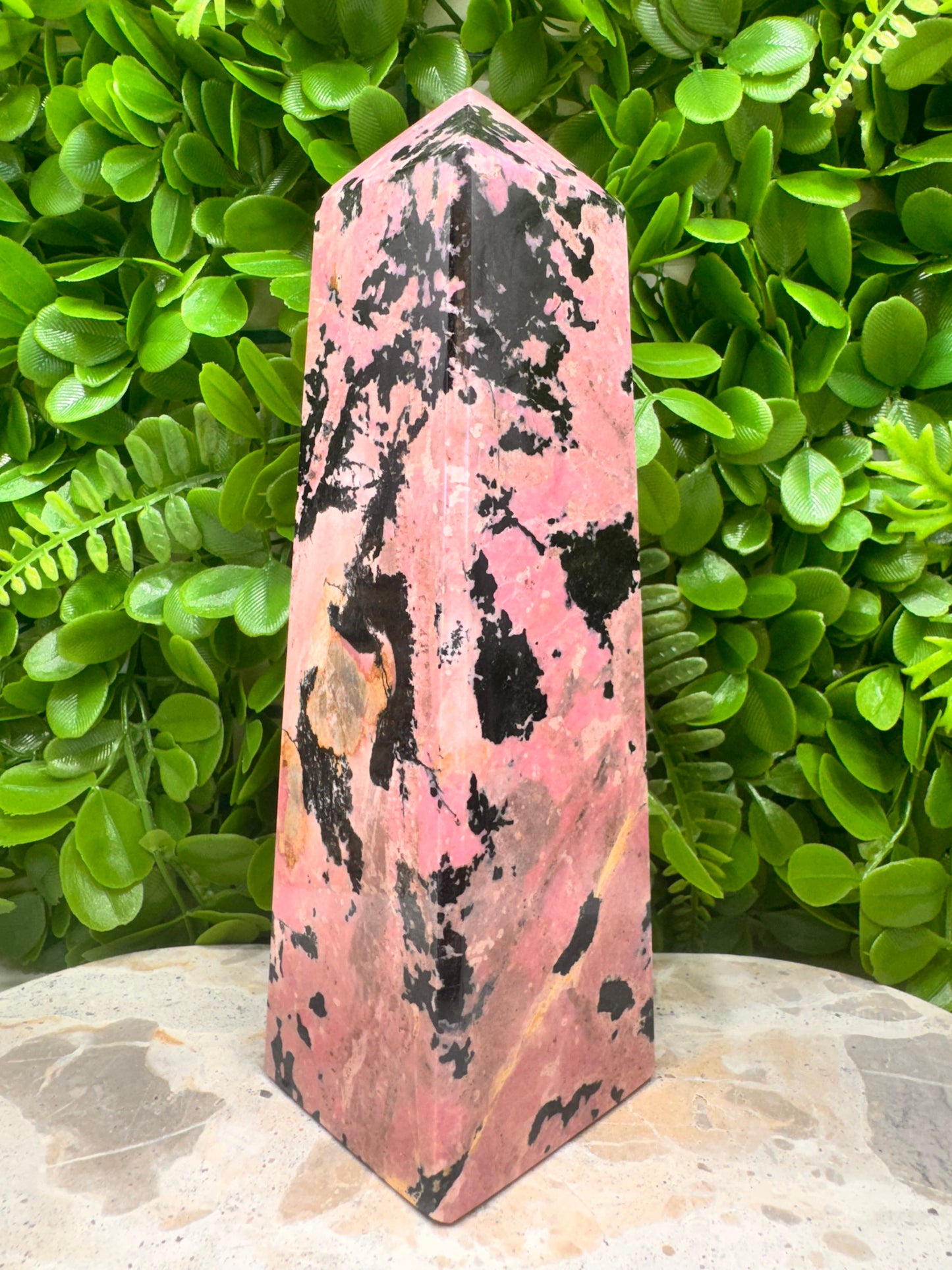 Rhodonite Tower 2090g