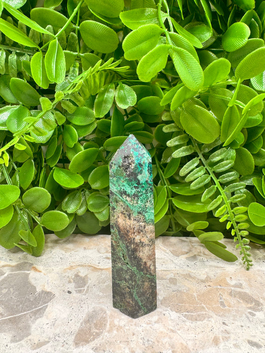 Chrysocolla Tower 123g
