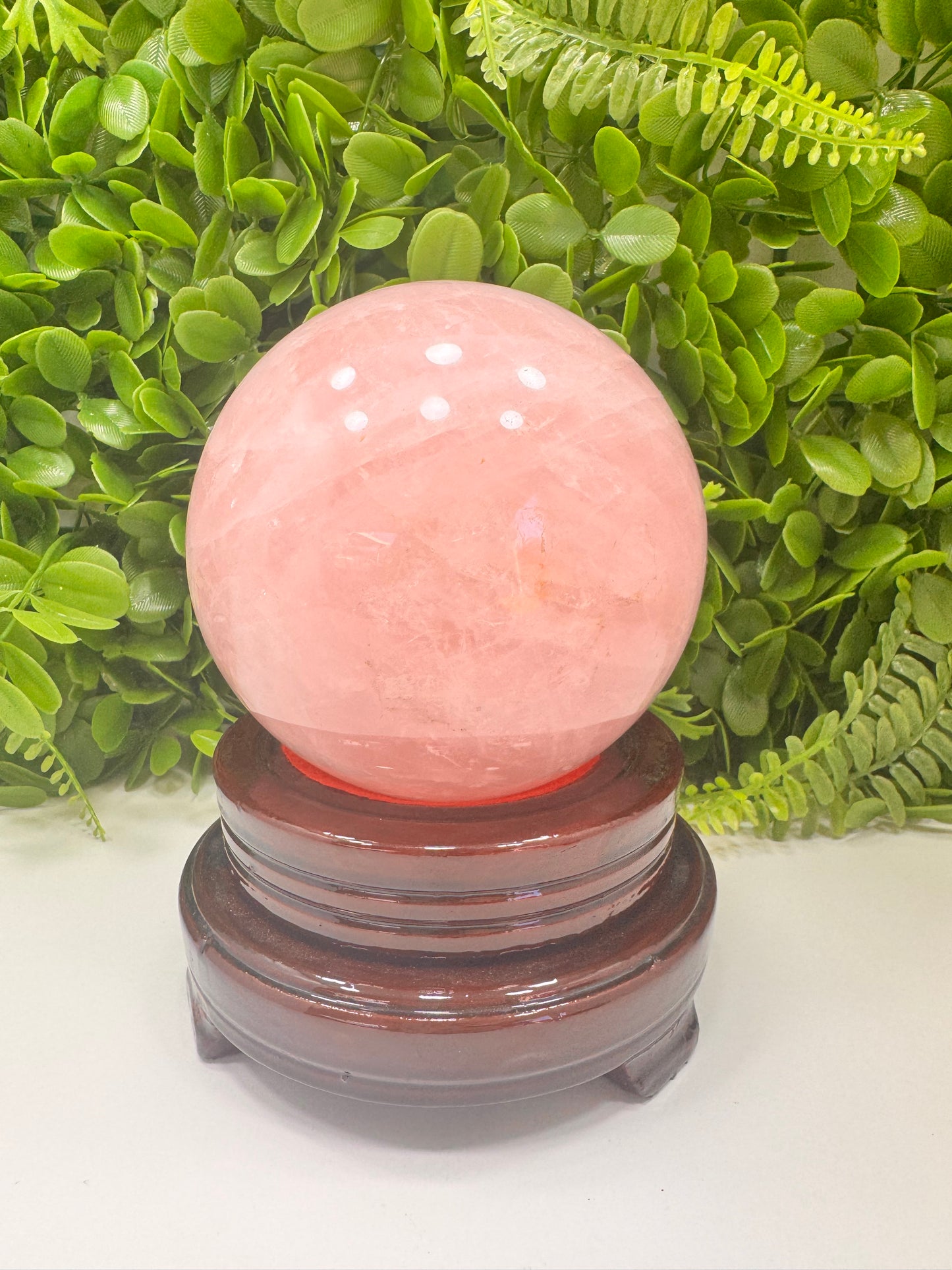 Rose Quartz Sphere 2226g