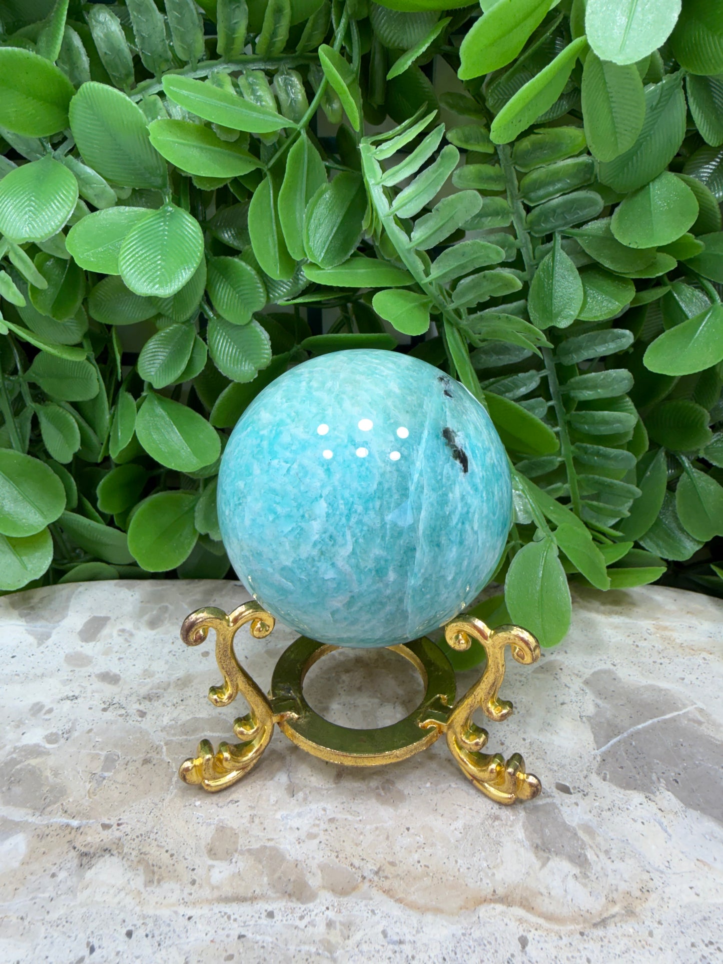 Amazonite Sphere 219g