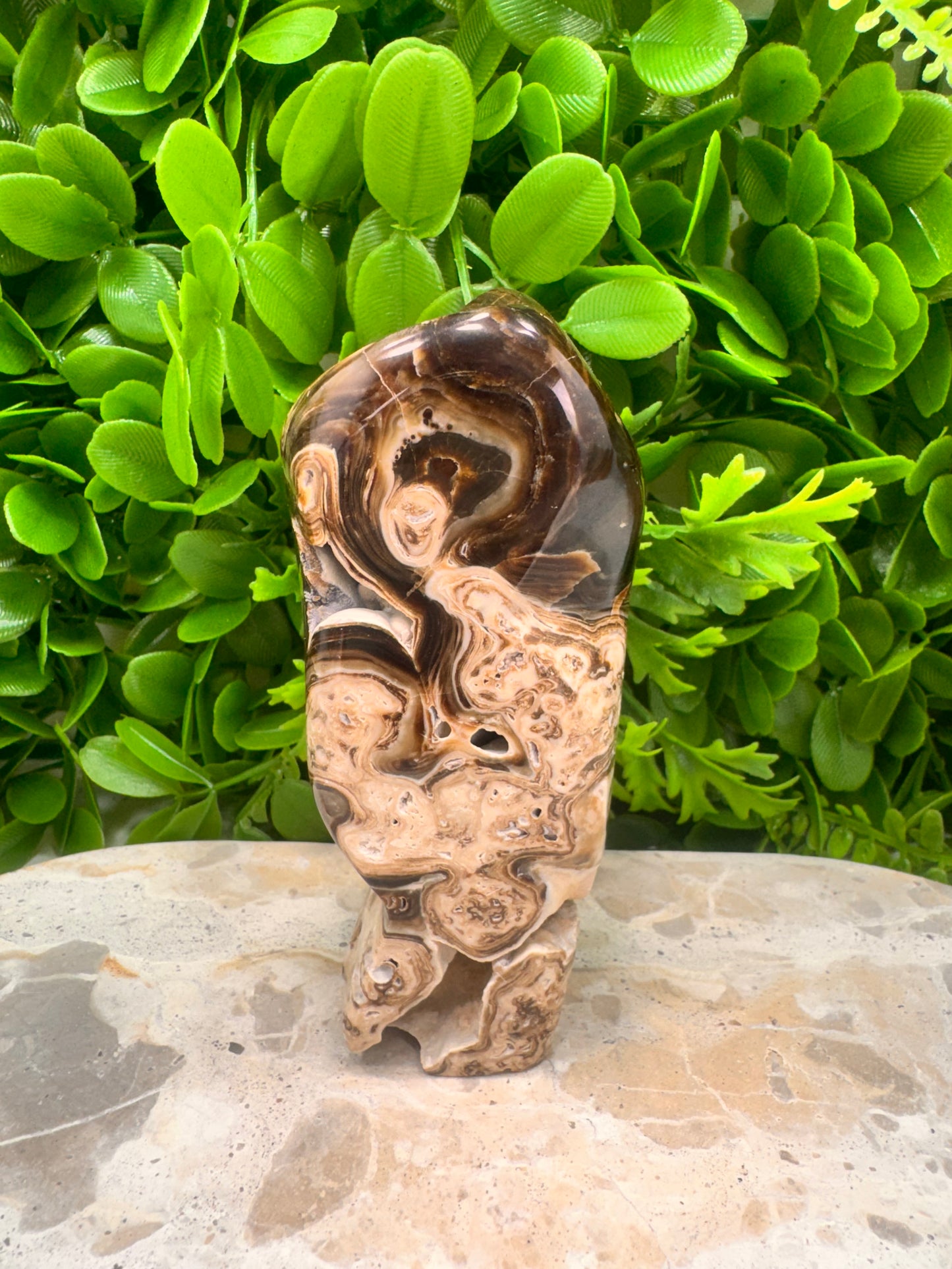 Chocolate Calcite Freeform 356g