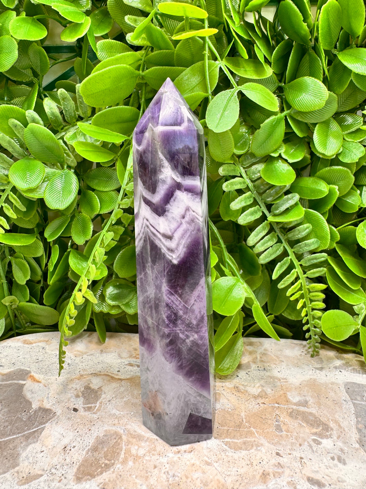 Chevron Amethyst Tower 252g