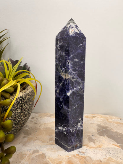 Sodalite Tower 412g