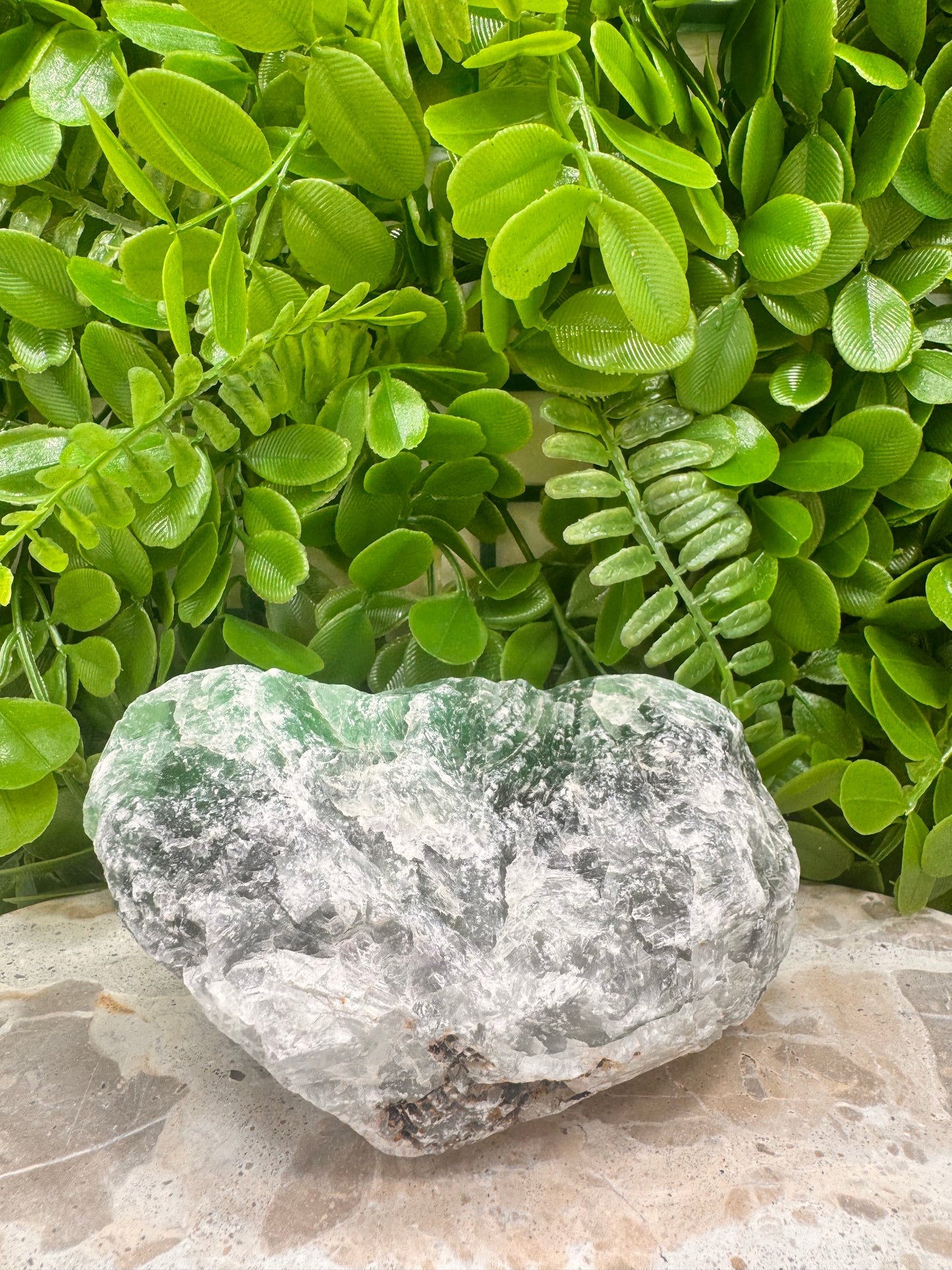 Green Fluorite Raw Freeform 1034g