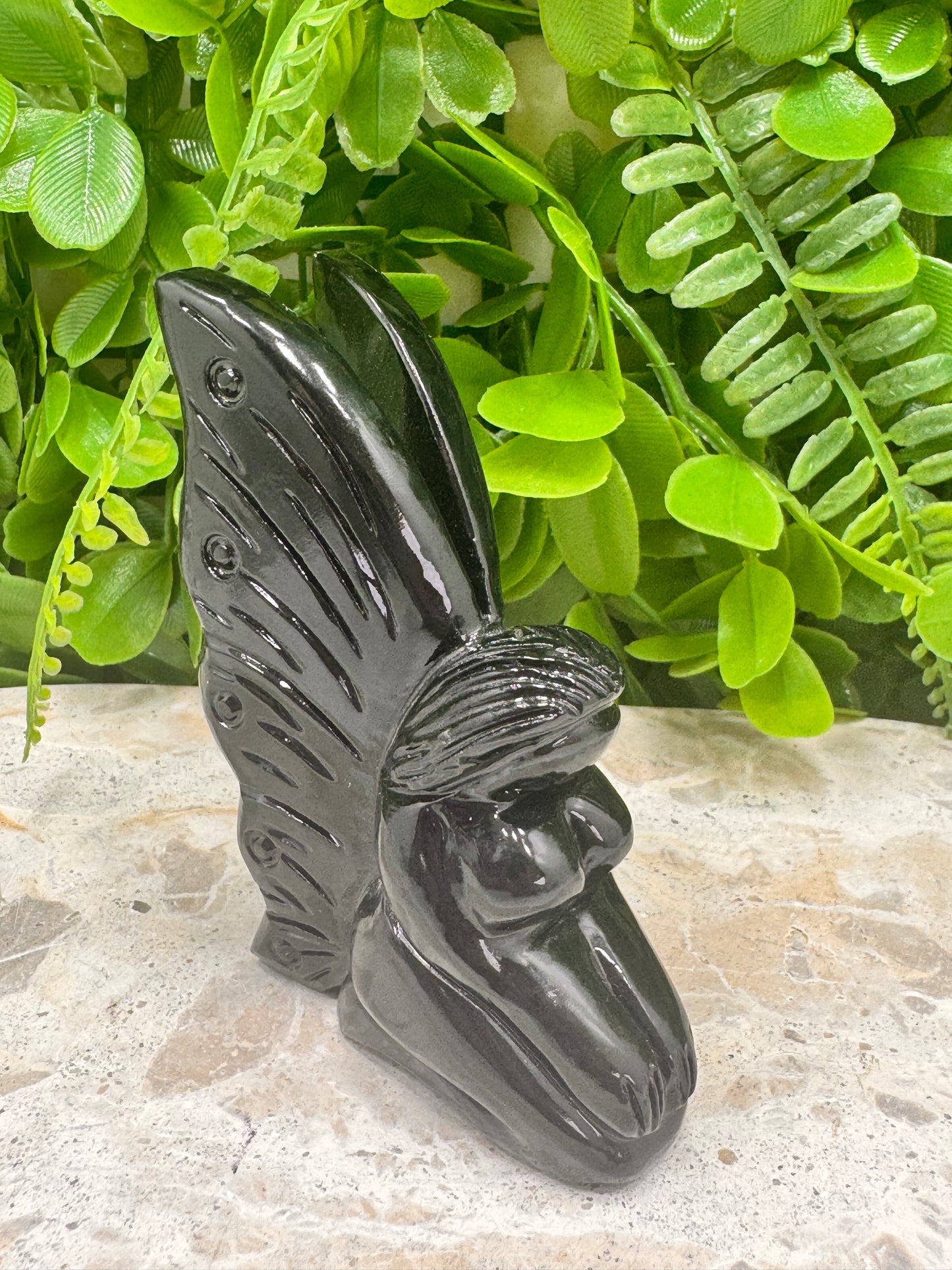 Black Agate Fairy 180g