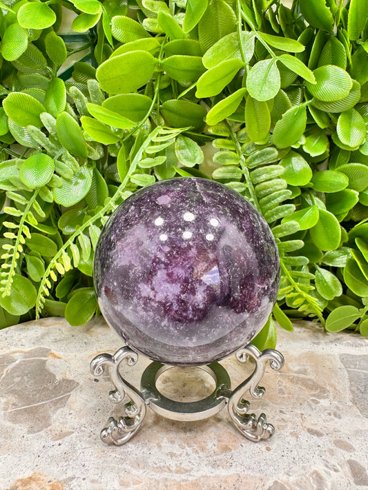 Purple Mica Sphere 561g