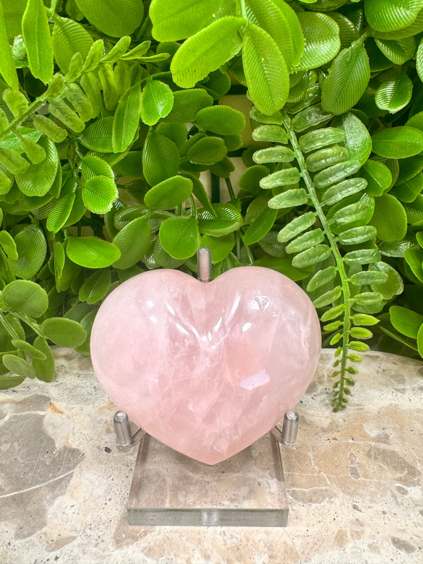 Rose Quartz Heart 192g