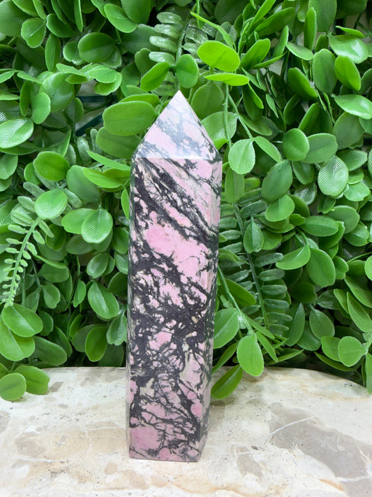 Rhodonite Tower 582g