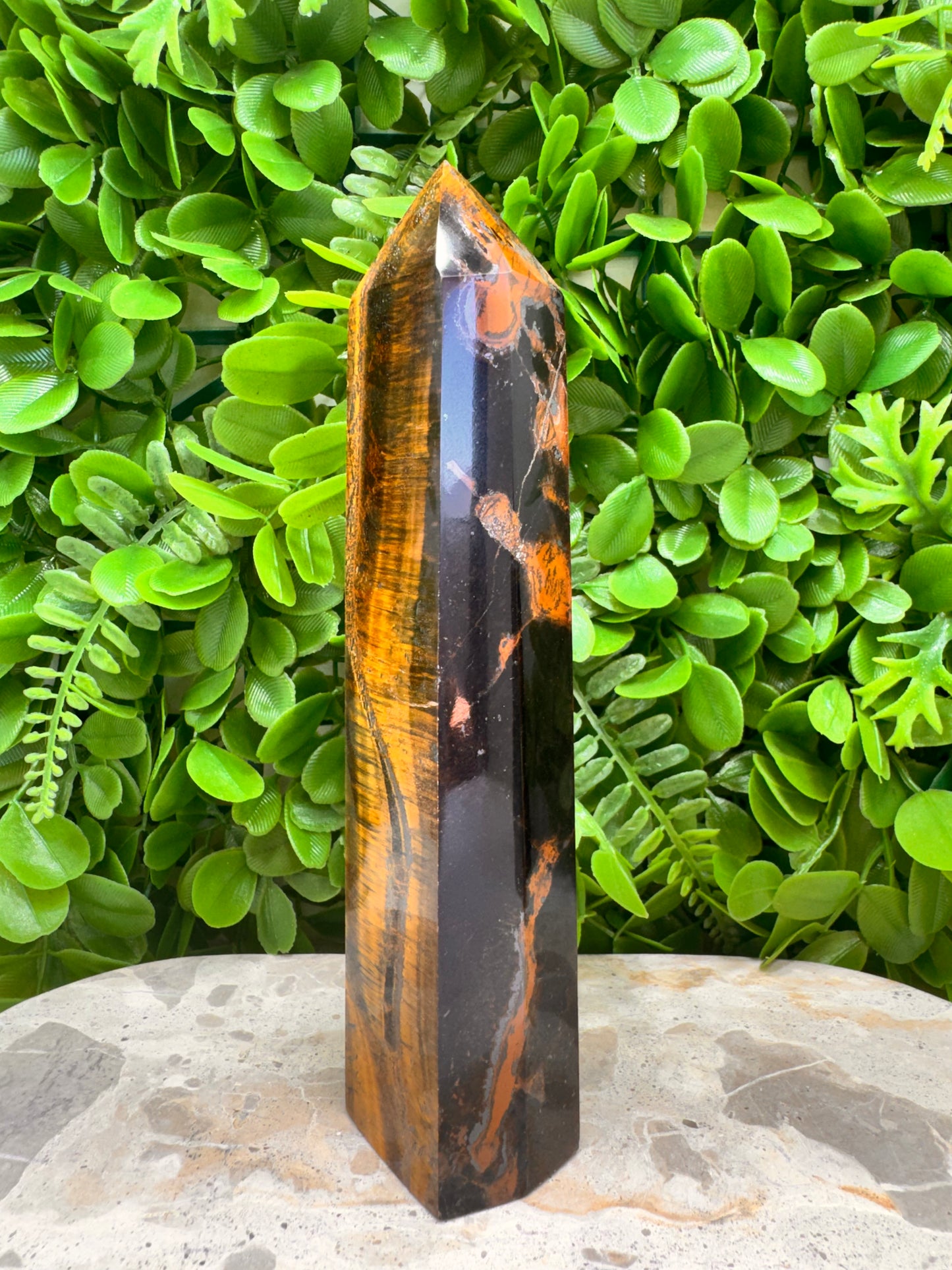 Tiger Eye Tower 494g