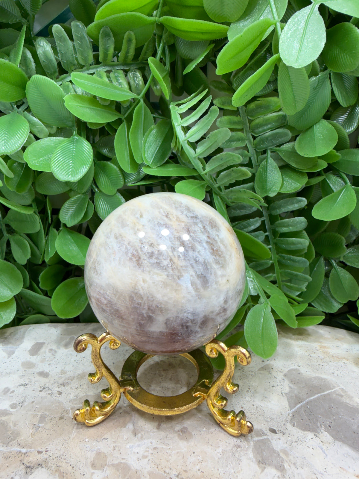 Moonstone Sphere 278g