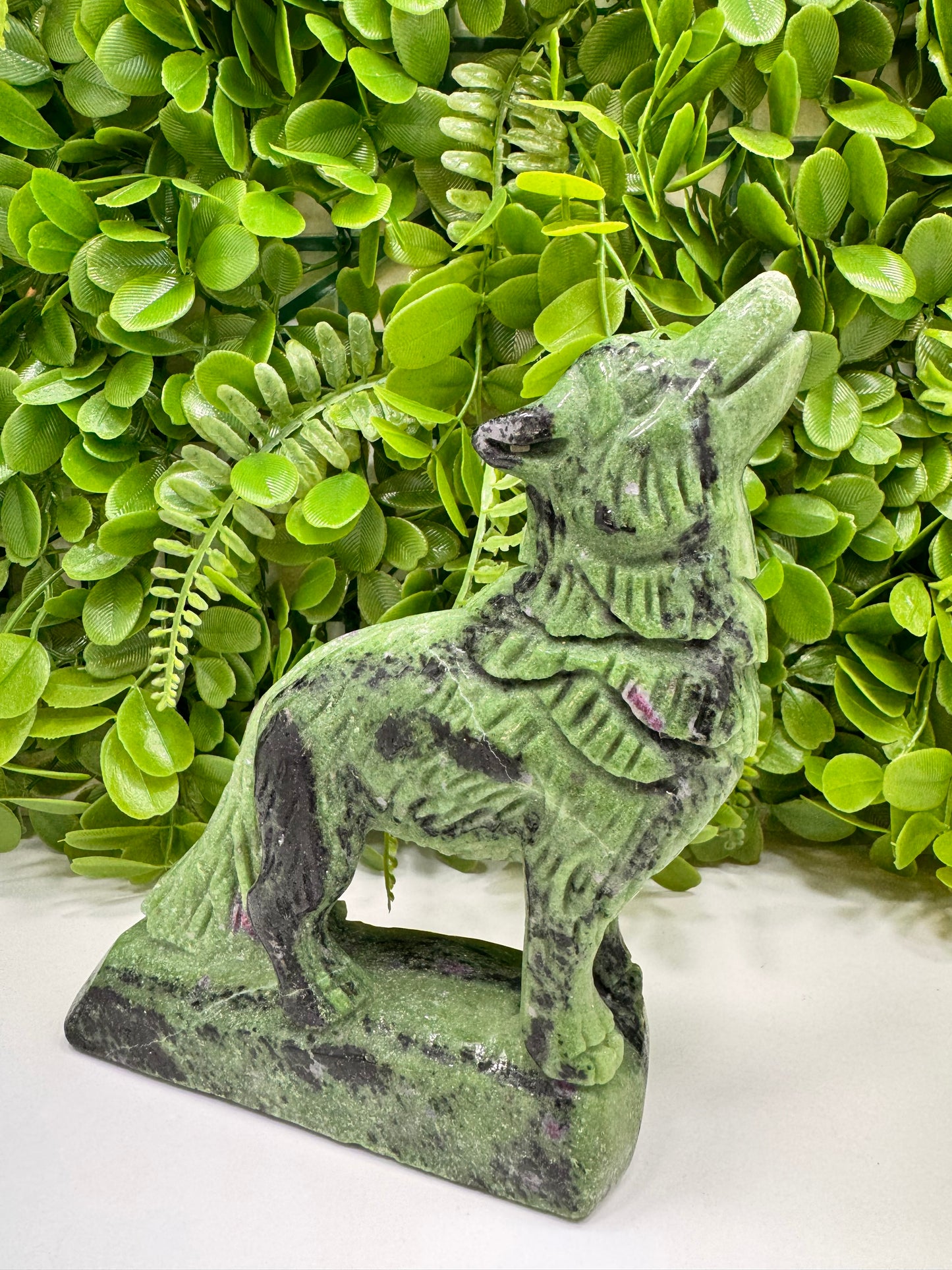 Ruby Zoisite Wolf 1244g