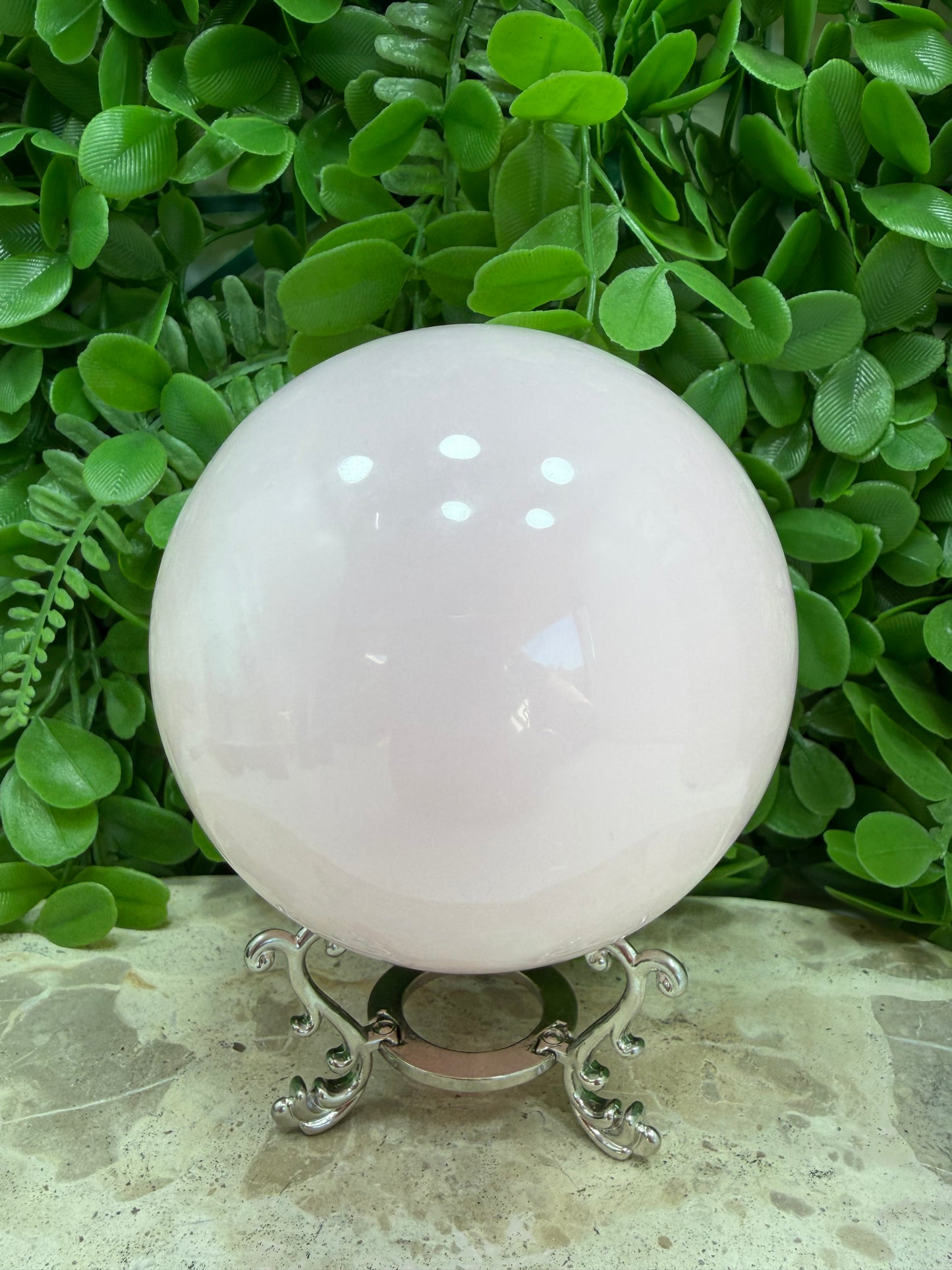 Pink Mangano UV Sphere 1596g