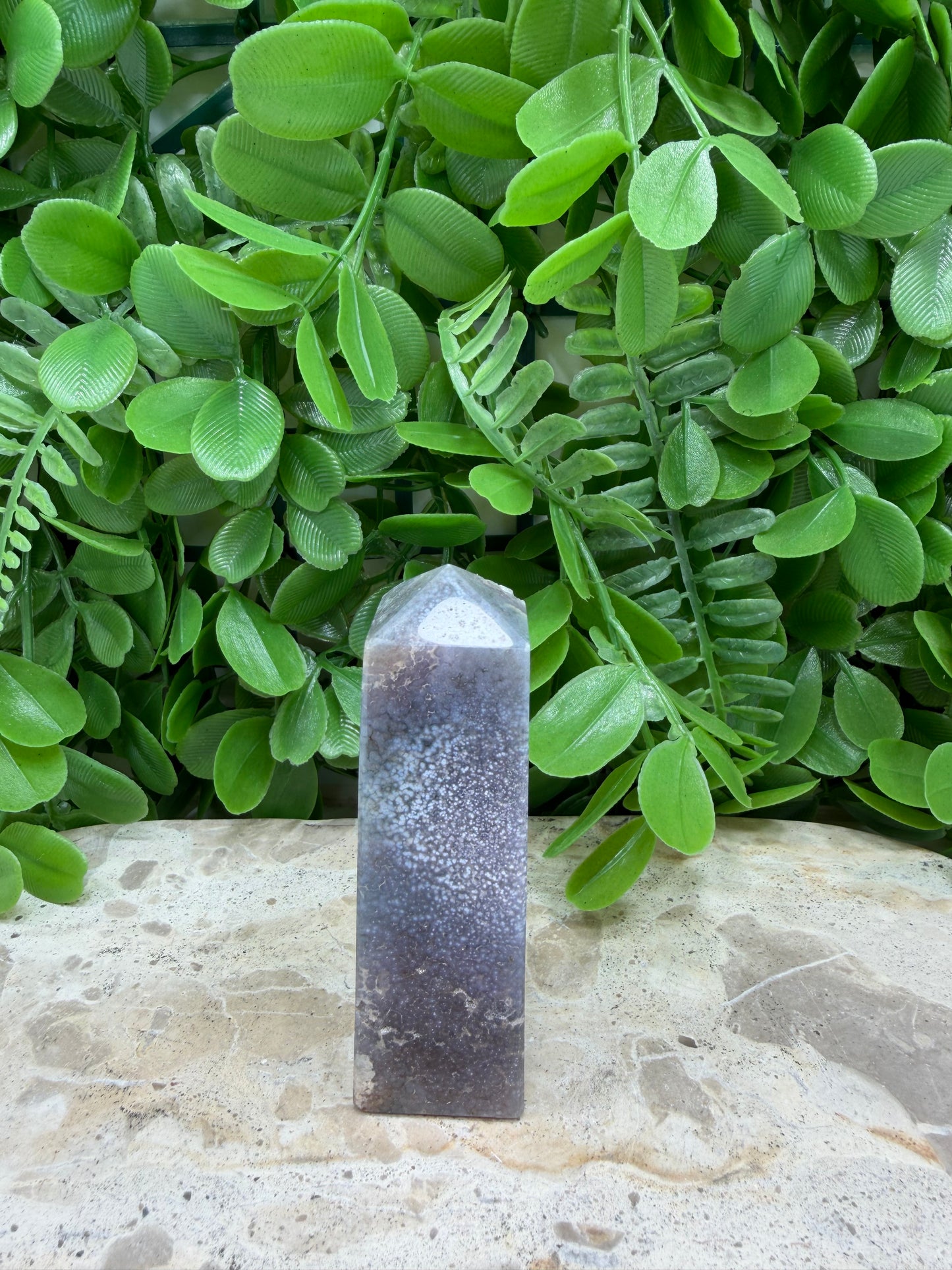 Grape Agate Freeform Point 122g