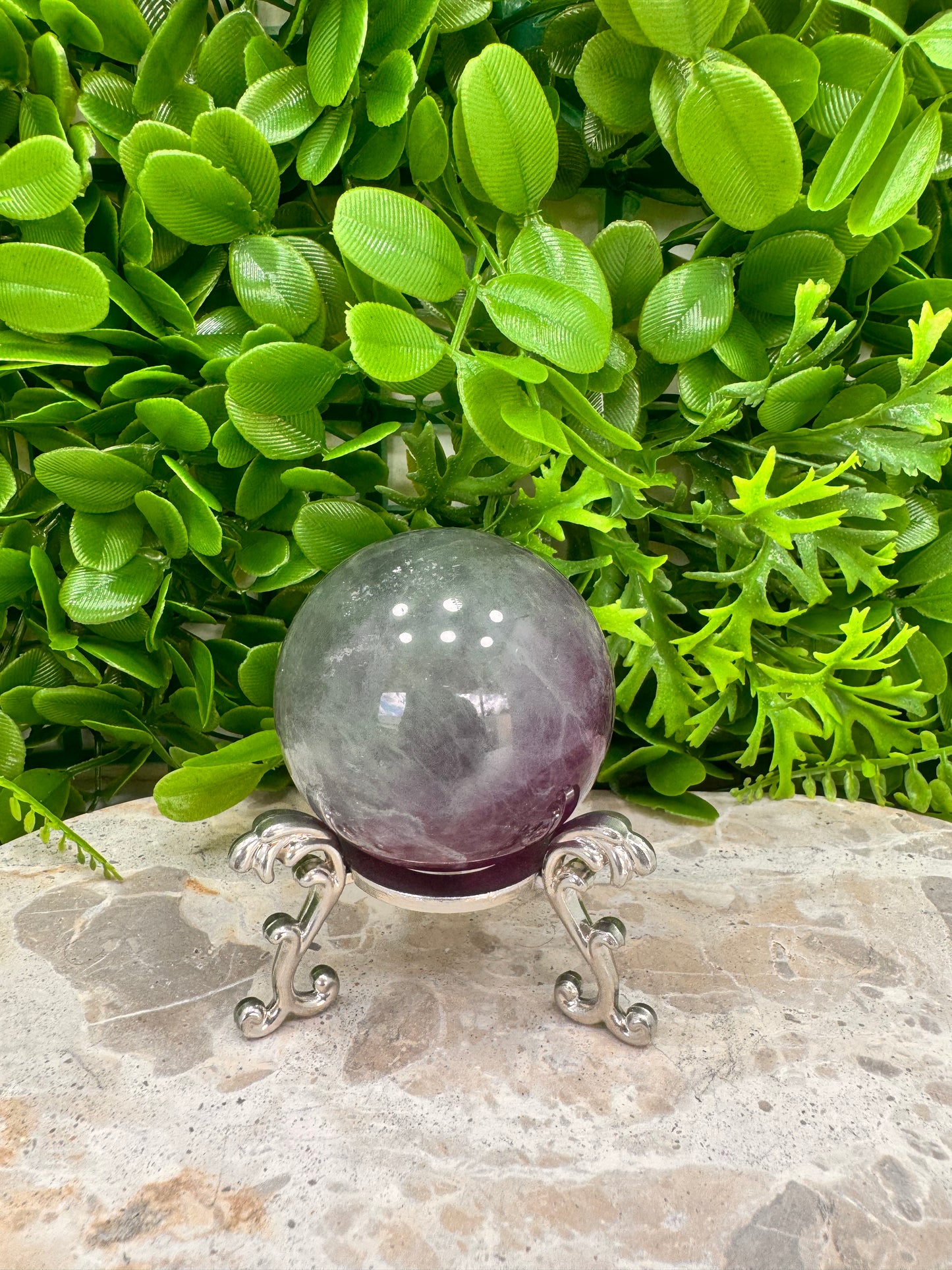 Fluorite Sphere 326g
