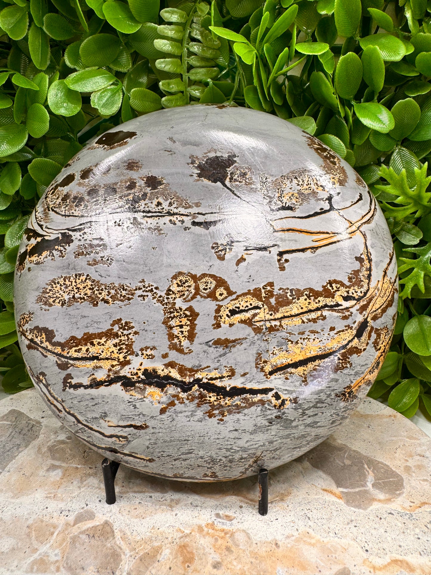 Picture Jasper Plate 730g
