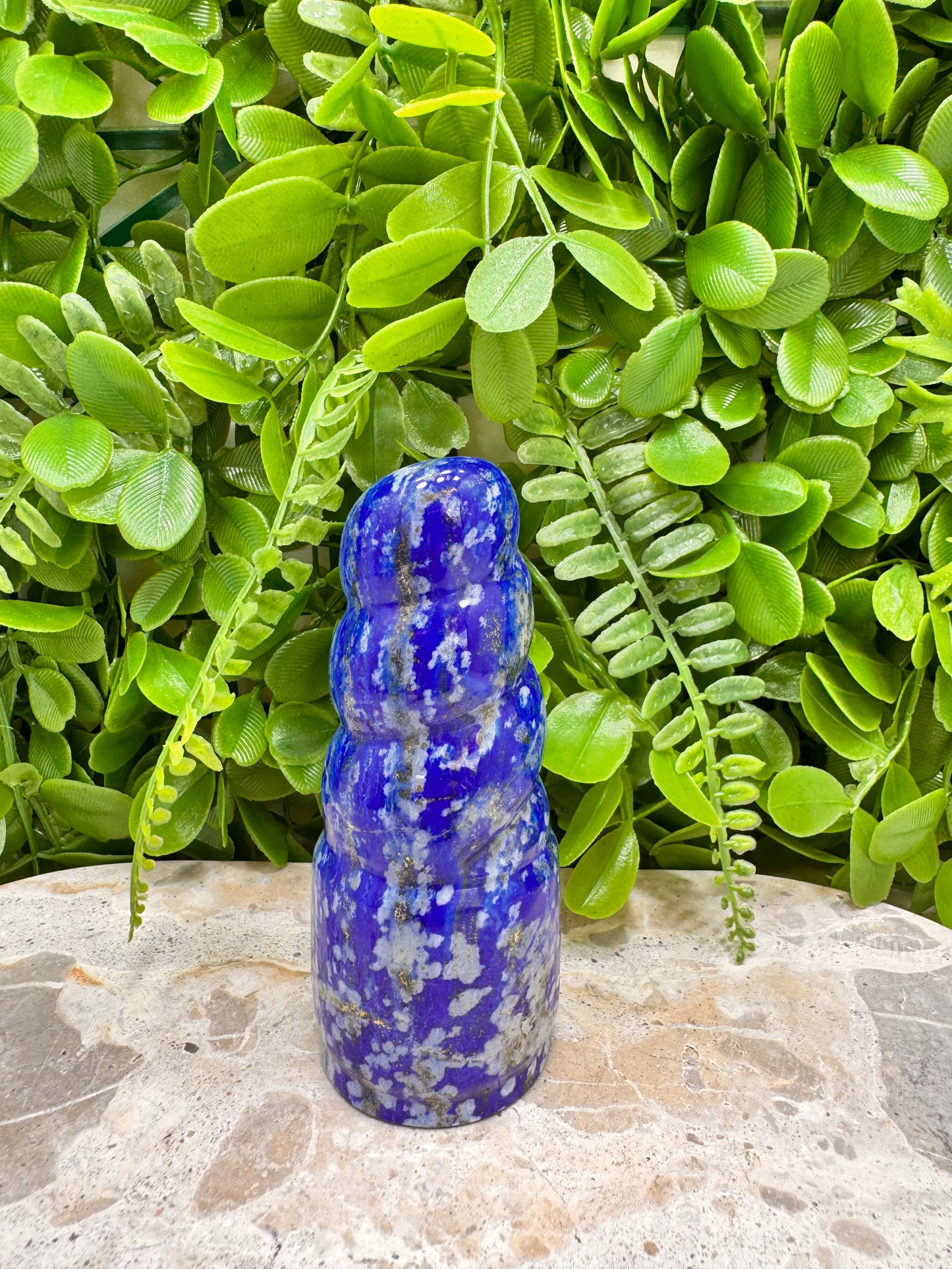Lapis Lazuli Unicorn Horn 356g