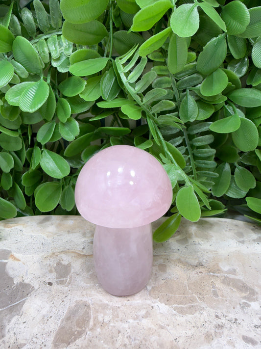 Rose Quartz Mushroom 202g