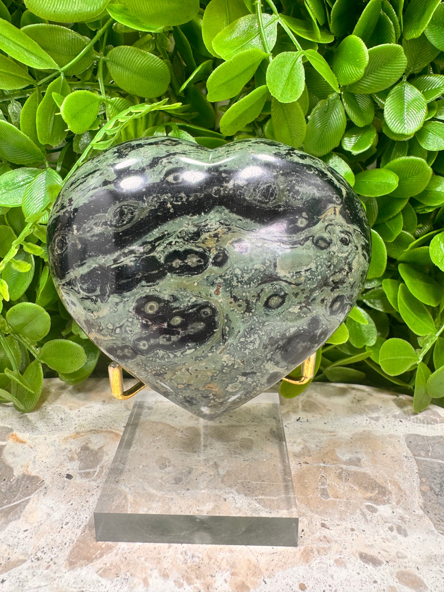 Kambaba Jasper Heart 480g