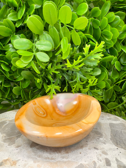 Polychrome Jasper Bowl 624g