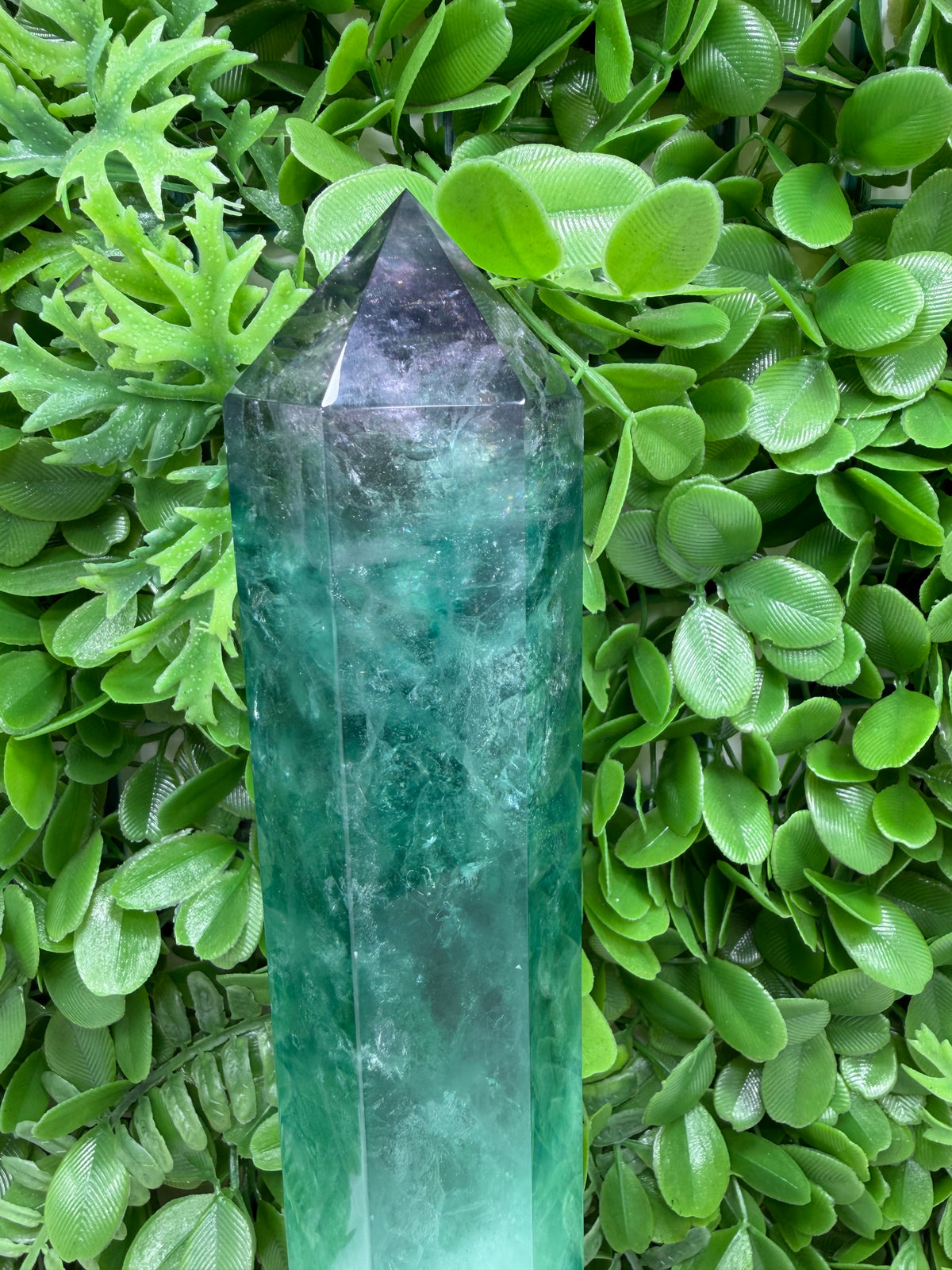 Green Fluorite Tower | Clarity • Focus • Balance
