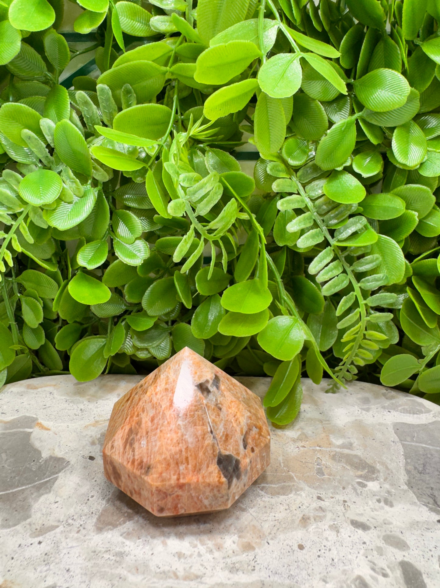 Peach Moonstone Diamond 214g