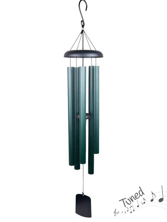 112cm Green Column Harmonious Tuned Wind Chime