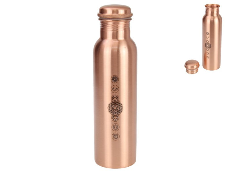 7 Chakra Copper Healthy Water Bottle 1L