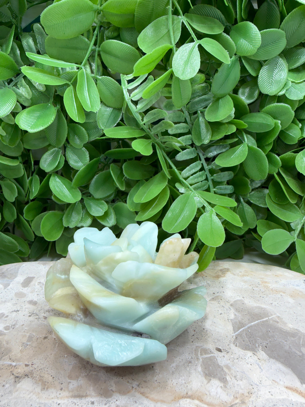 Caribbean Calcite Rose 284g | Calm • Intuition • Emotional Healing