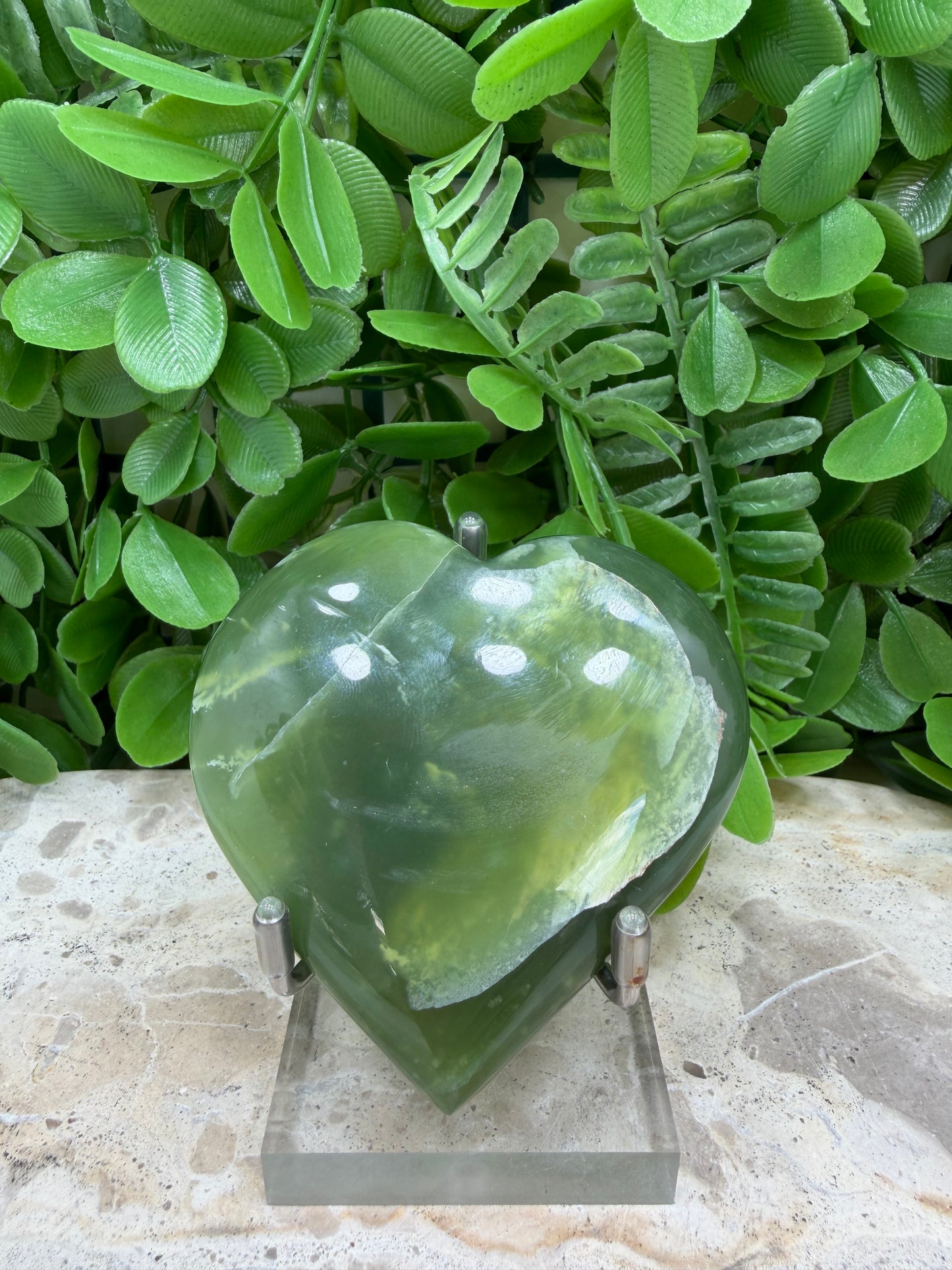Flower Jade Heart 120g