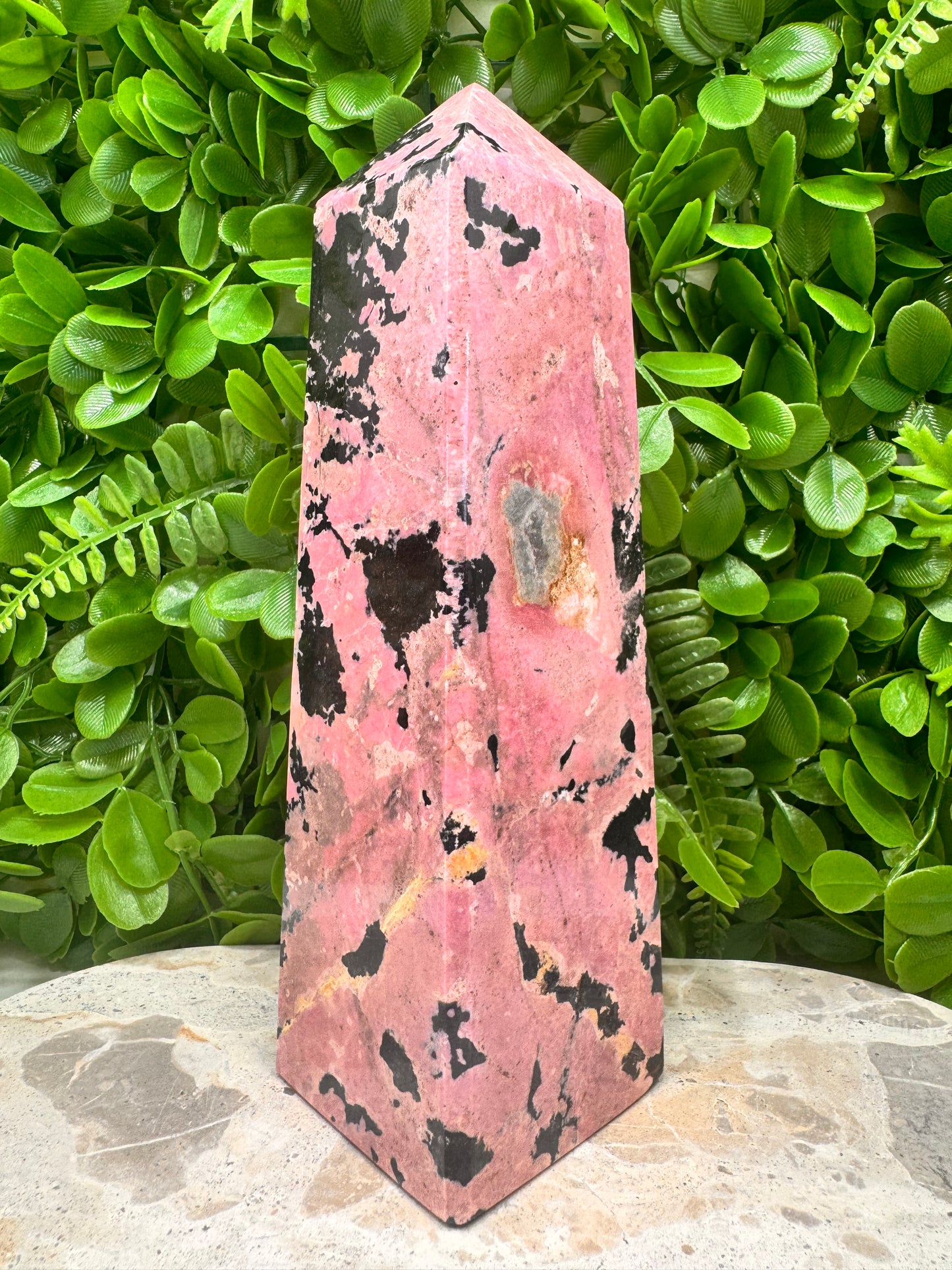 Rhodonite Tower 2090g