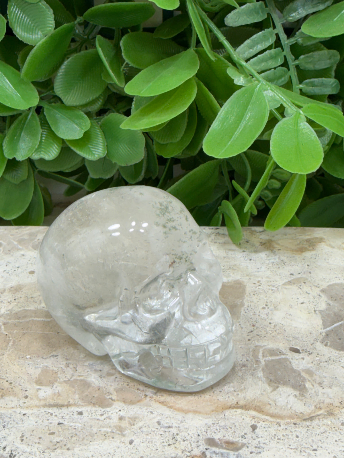 Clear Quartz Skull 134g | Clarity • Amplification • Healing