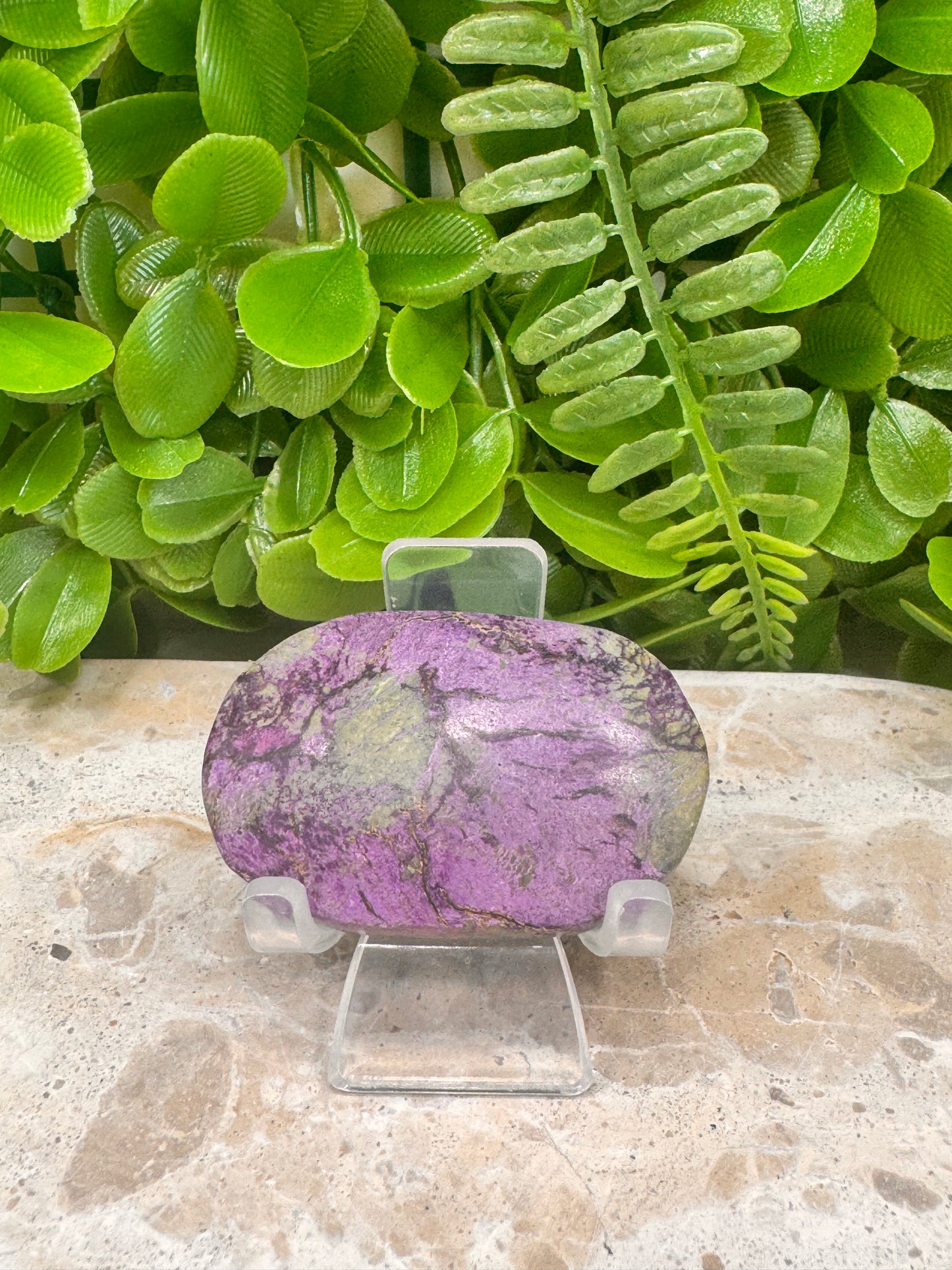Stichtite Palm Stone 46g
