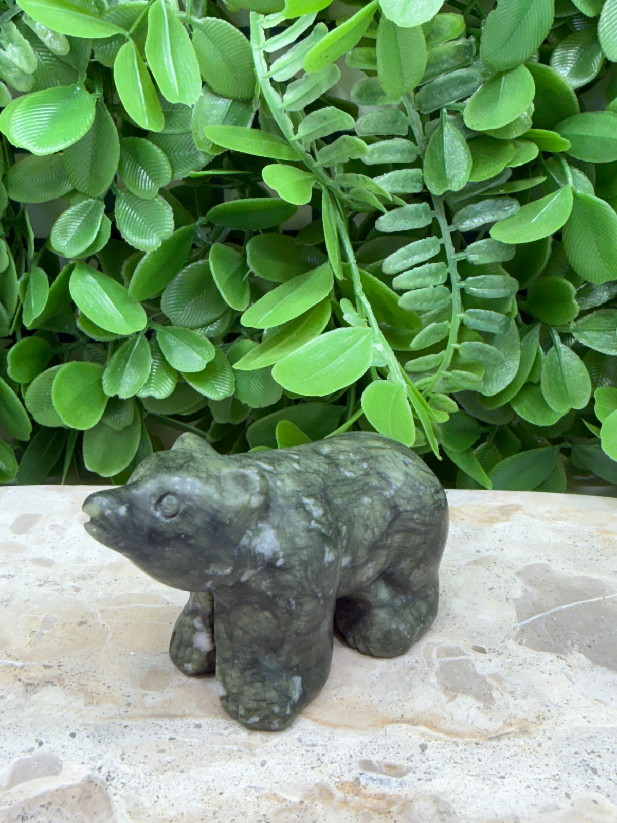 Serpentine Bear 168g | Healing • Transformation • Awakening