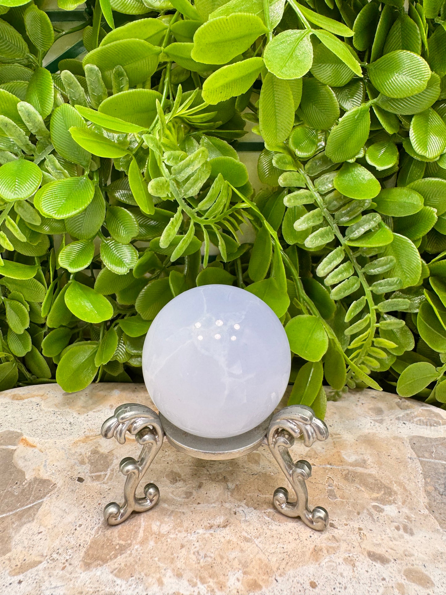 Chalcedony Sphere 160g
