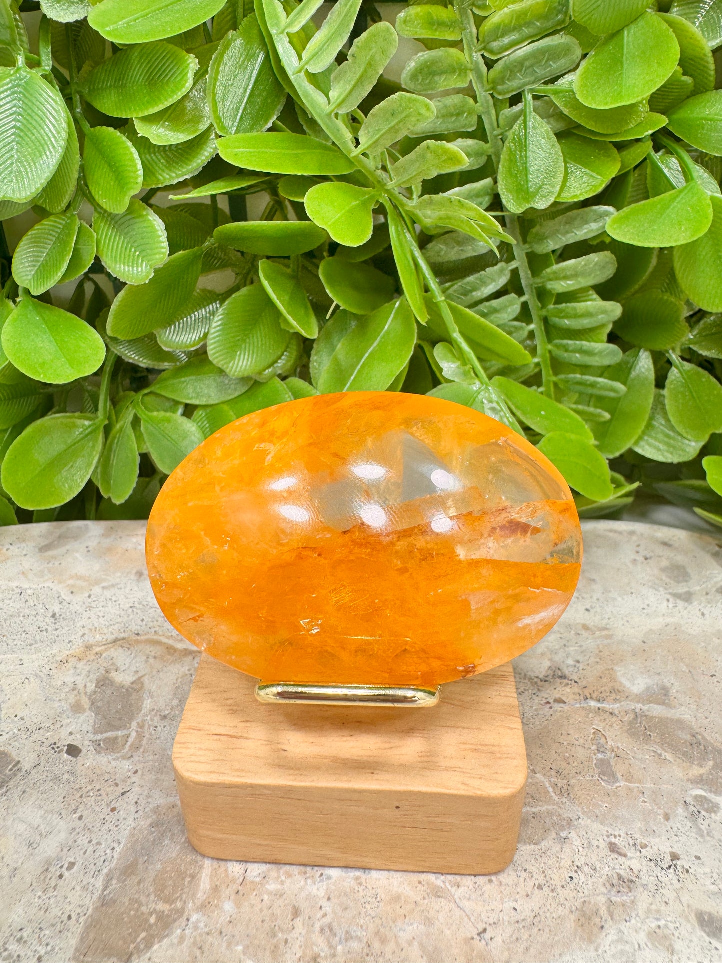 Golden Healer Palm Stone 70g