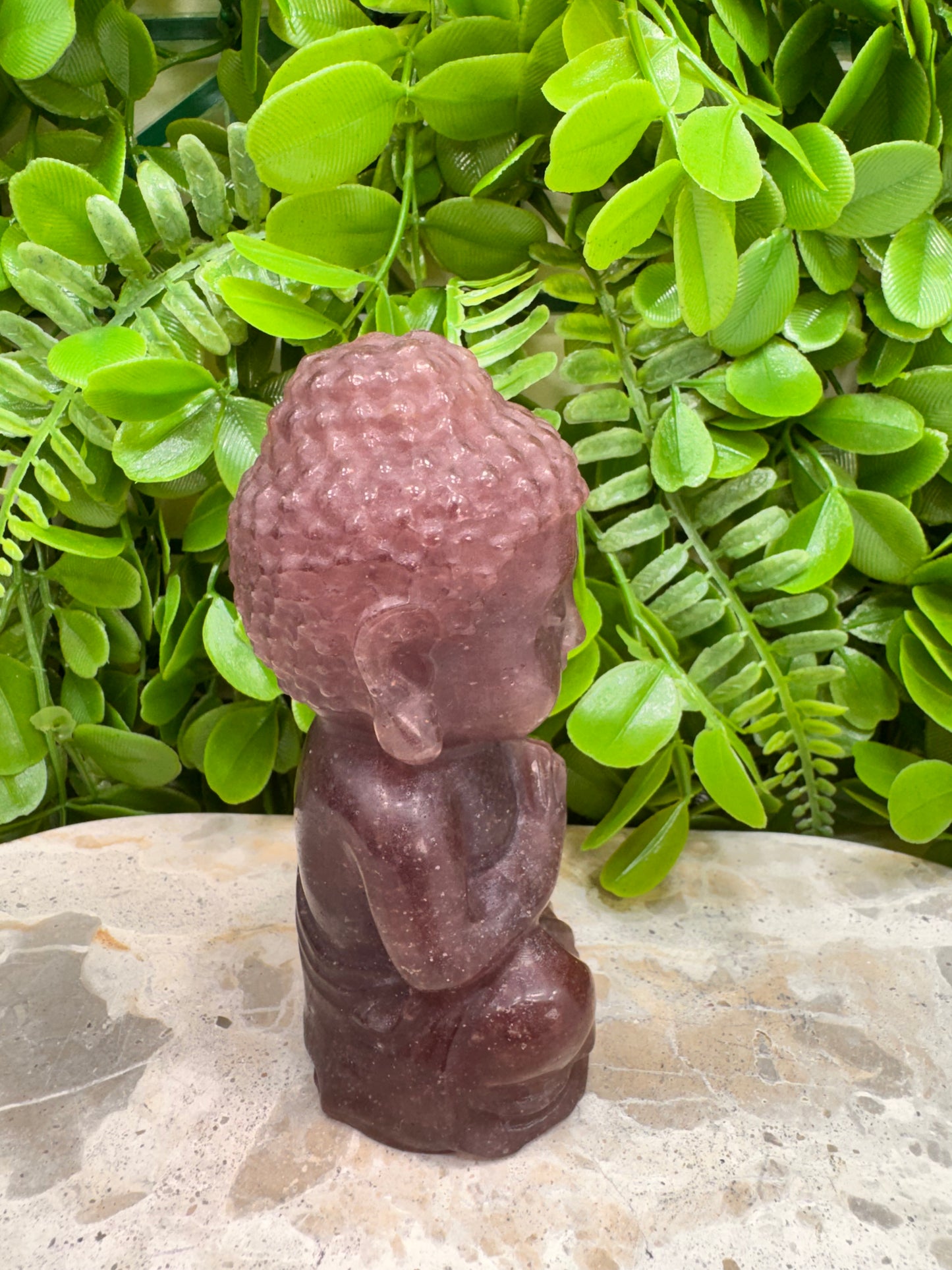 Strawberry Quartz Buddha 454g