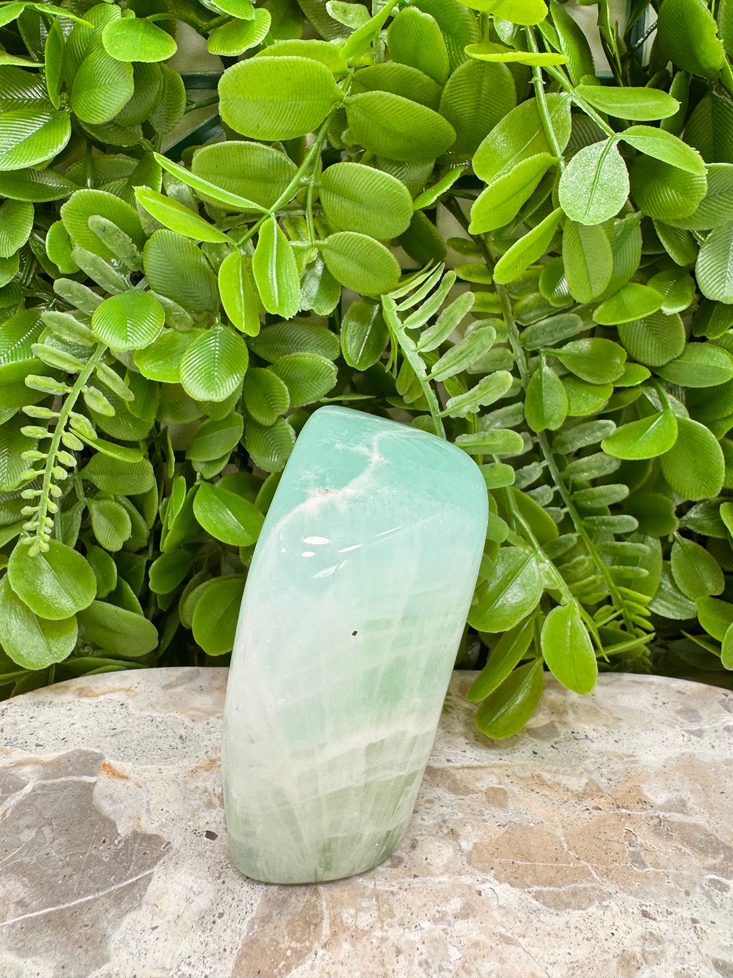 Pistachio Calcite Freeform 456g