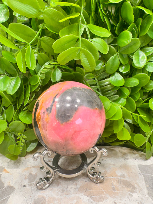 Rhodonite Sphere 730g