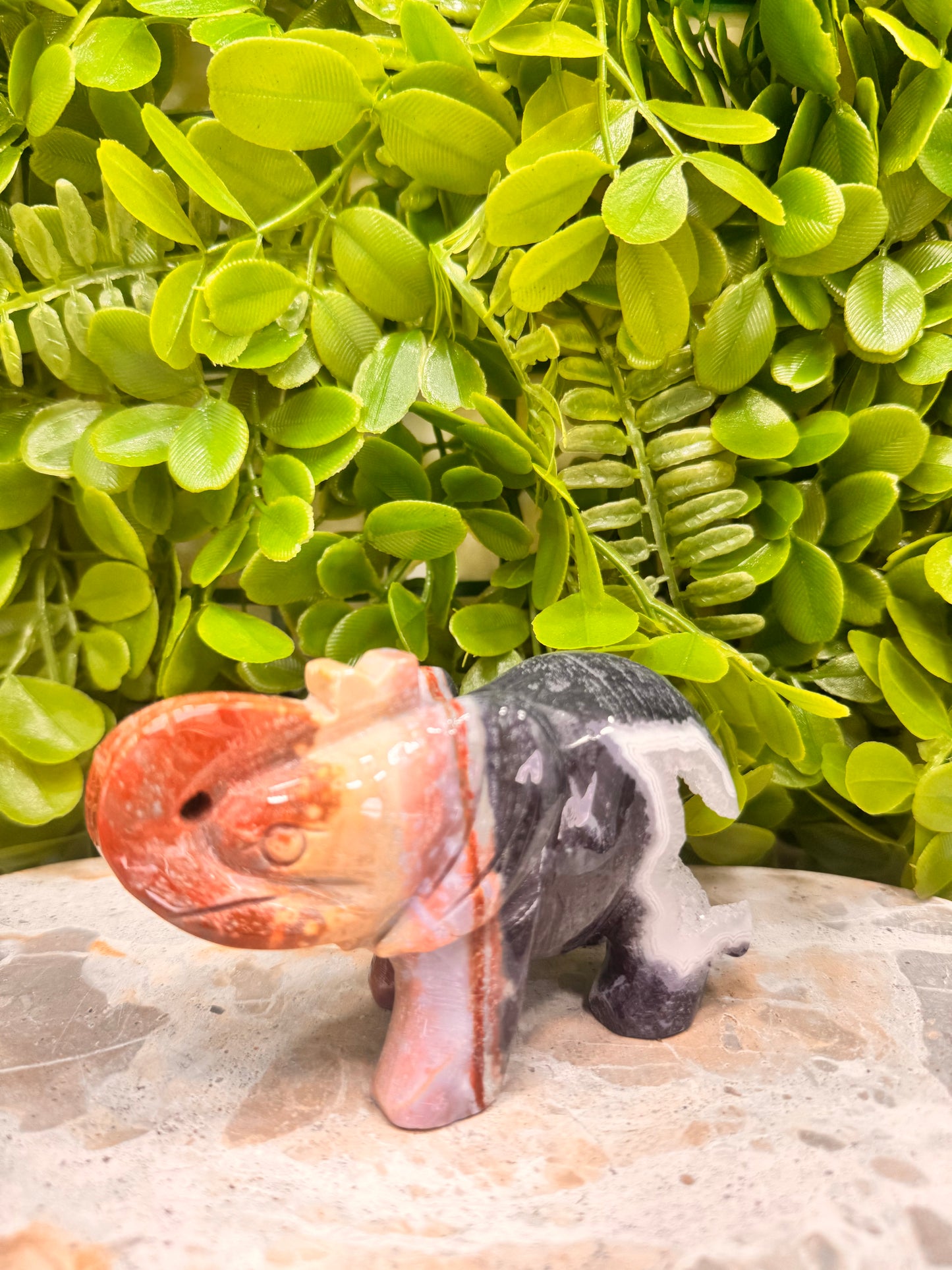 Ocean Jasper Elephant 362g